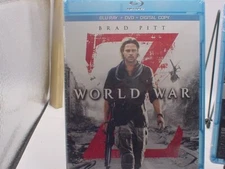 NEW  World War Z (Blu-ray + DVD + Digital Copy) w/ new unrated cut included