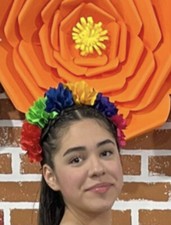 Diadema ancha flor mexicana disfraz catrina danza folclórica México mujeres nuevo