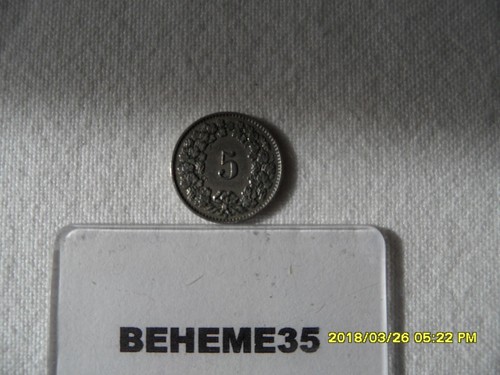 1 PIECE de 5 Centimes 1930