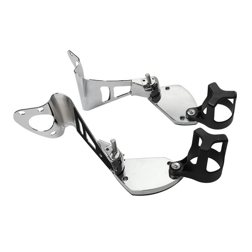 Rear Passenger Arm Rests Drink Holder Fit For Harley Touring Street Glide 2014+ - Picture 9 of 12