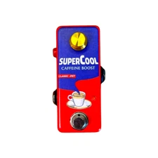 Supercool Pedals Caffeine Boost Pedal