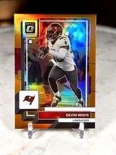 Devin White /199 2022 Donruss Optic Orange Prizm Tampa Bay Buccaneers SP