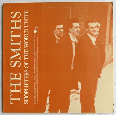 THE SMITHS -Shoplifters Of The World Unite- Ultra Rare US Promo In Unique Sleeve