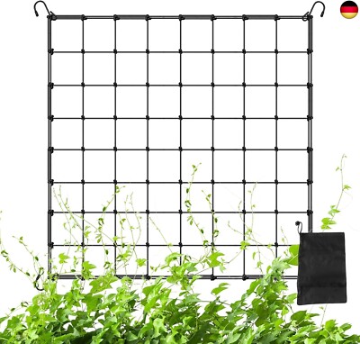 Scrog Netz 120x120cm – Elastisches Pflanzennetz Mit 4 Haken Für Kletterpflanzen