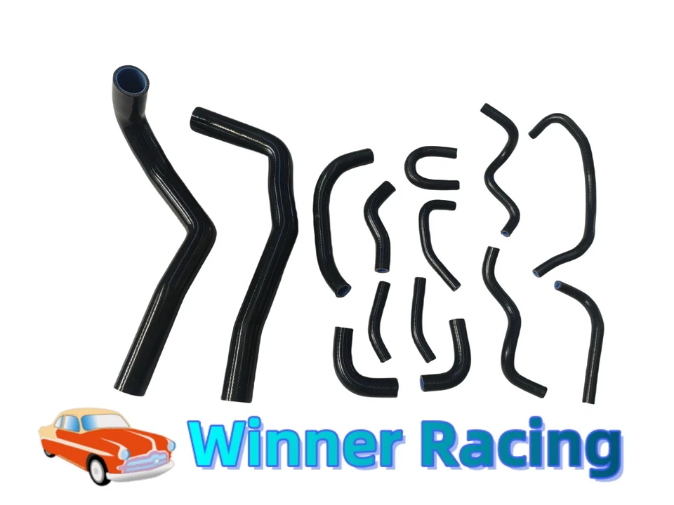 SILICONE RADIATOR HEATER HOSE For TOYOTA SUPRA JZA80 twin-turbo VVTI 1997-2002 - Image 2 of 3