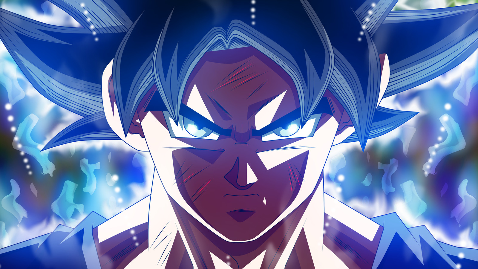 Anime dragon ball super son goku ultra instinct boys Playmat Gaming Mat Desk