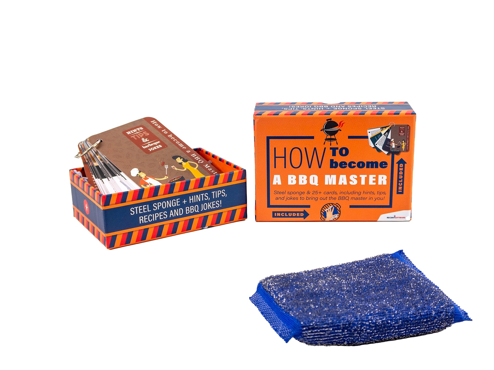 Recent Giftware RG5164 BBQ Guide, Orange, One Size