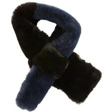 NEW Hat Attack Faux Fur Scarf Pull Through Styling