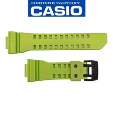 CASIO G-SHOCK G'Mix Watch Band Strap GBA-400-3B Original Green Rubber