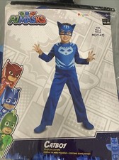 Toddler PJ Masks Deluxe Toddler Catboy Costume Size M 3T-4T New In Package