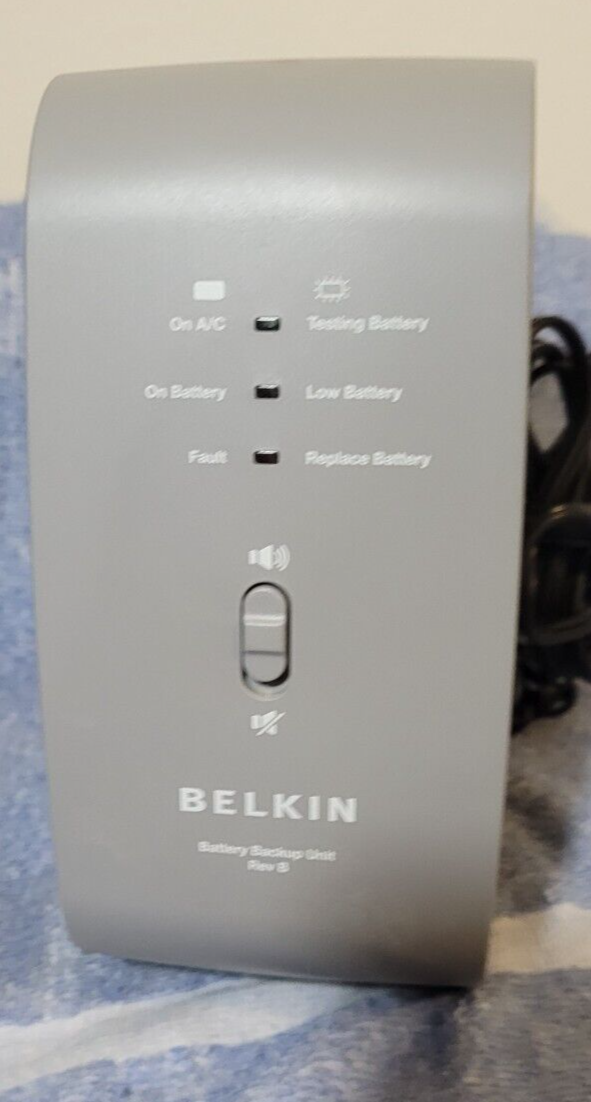 Belkin BU3DC00112V Residential Gateway Battery Backup REV B NO