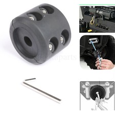 Winch Stopper Rubber Heavy Duty Cable Line Saver Waterproof Rope Hook Atv Utv