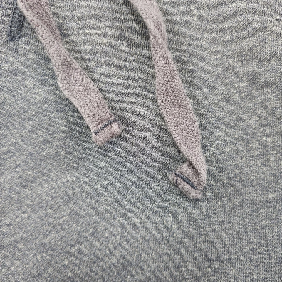 Sudadera con capucha Aero Lightwieght para mujer talla mediana azul cordón Y2K Pullover Foto 4 de 4