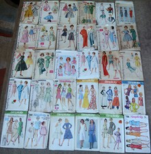Simplicity Sewing Patterns Womens size 12 with a 34" Bust 1940's -70's U-Pick