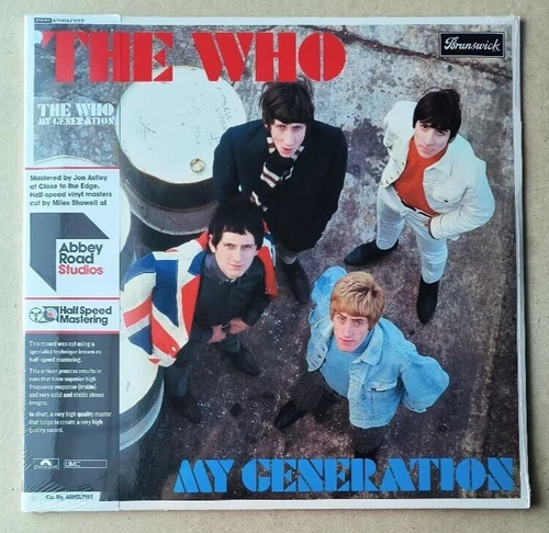 The Who sealed My Generation vinyl LP half-speed new w/obi strip Keith Moon