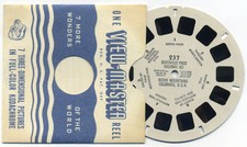 BERTHOUD PASS Highway 40 Rocky Mountains Colorado 1940's View-Master Reel 237