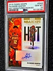 2019-20 DeAndre Hunter Panini Hoops Hot Signatures Rookies RC Auto PSA 10 GEM
