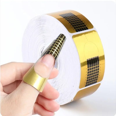 Nail Art Extension Guide Nail Form Acrylic UV Gel Tips Sticker Tool Accessories