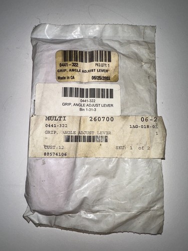 NEW Arctic Cat Angle Adjust Grip Lever OEM P/N 0441-322 - Photo 3/3