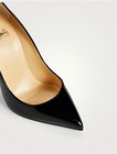100% AUTH NEW WOMEN LOUBOUTIN PIGALLE FOLLIES BLACK PATENT 100 PUMPS/HEEL US 7.5 — photo 4