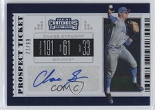 2019 Panini Contenders Draft Picks Prospect Ticket 77/99 Chase Strumpf Auto 0v2f