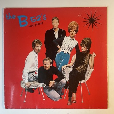 202 587 The B-52 s Wild Planet Cover Ex Vinyl NM- 1980 Germany Island Records