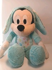 Disney Store Mickey Mouse Easter Bunny Costume Plush Stuffed Animal 15  