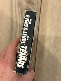 Chris Evert & Ivan Lendl in Top Players Tennis (Nintendo NES, 1989) CIB Tested