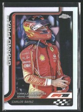 2025 Topps Chrome F1 Carlos Sainz #124 GP DOTD - Australian Refractor (D)