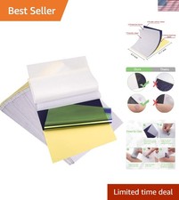 Advanced 4-Layer Tattoo Stencil Transfer Paper - 35 A4 Sheets, Water Resistant