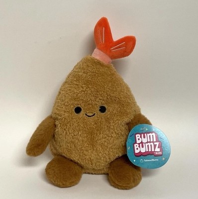 NEW Tim Tempura Shrimp Plush Stuffed Toy 7  Bum Bumz by Russ Takeout NWT
