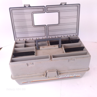 Vintage Fenwick Lid Locker IV Tackle Box 3 Tray | eBay