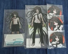Danganronpa Izuru Kamukura Hajime Hinata Acrylic Stand Badge Set Limited Bonus
