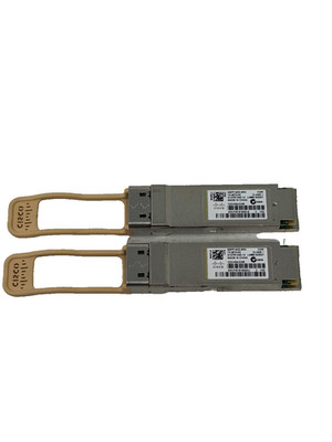 *Lot of 2* Cisco QSFP-40G-SR4 40G-Base QSFP+ Transceiver Module 10-2672-02