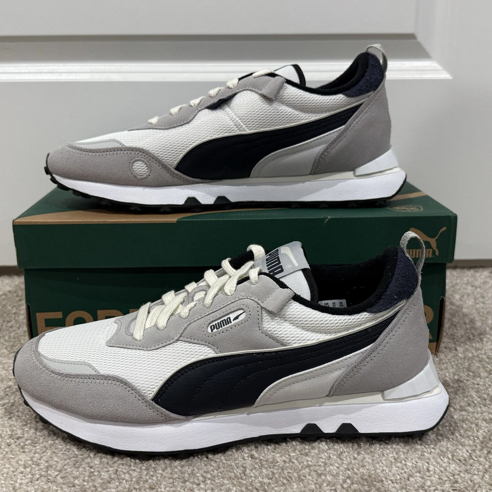 Puma Rider FV Retro Rewind Uomo Taglia 11 Nuovo con scatola