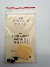 Vintage MMC RUGER Micro Adjustable Rear Sight Blade Miniature Machine Company
