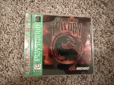 Mortal Kombat Trilogy (PlayStation 1, 1996) Greatest Hits Midway Video Game