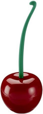1Pc Red Toilet Brush Creative Lovely Cherry Shape Lavatory Toilet Brush Holder S