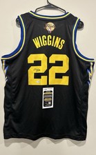 Andrew Wiggins Signed Golden State Warriors Jersey NBA Finals Autograph JSA COA