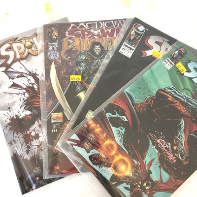 Spawn lot of 4 comic books issues 3, 79, 27, 47