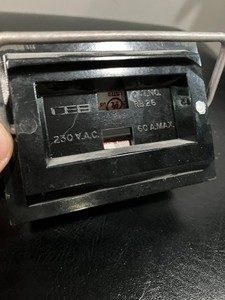 Home electrical panel type D PON fuse holder carrier