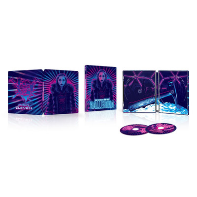 BALLERINA: From the World of John Wick 4K Limited Edition SteelBook; Region B UK