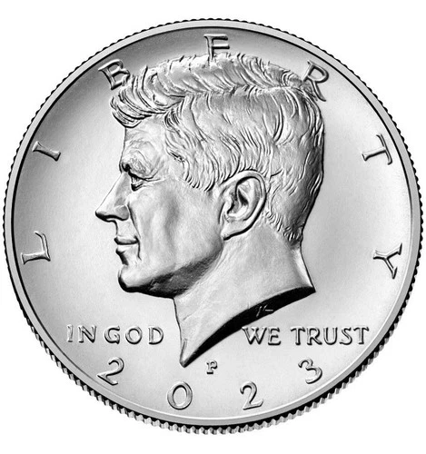 2023-P Kennedy Half Dollar Coin Uncirculated - FREE SHIPPING