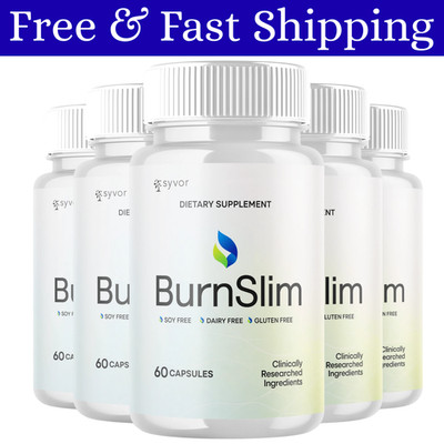 (5 Pack) BurnSlim Advanced Energy & Fitness Supplement Burn Slim 300 Capsules.