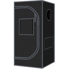 24"x24"x55" Grow Tent for Indoor Plants 600D Mylar Hydroponic High Reflective...