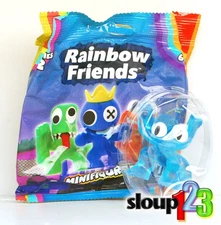 RAINBOW FRIENDS - MYSTERY FIGURES - CLEAR TEAL MONSTER - CHASE RARE - ROBLOX