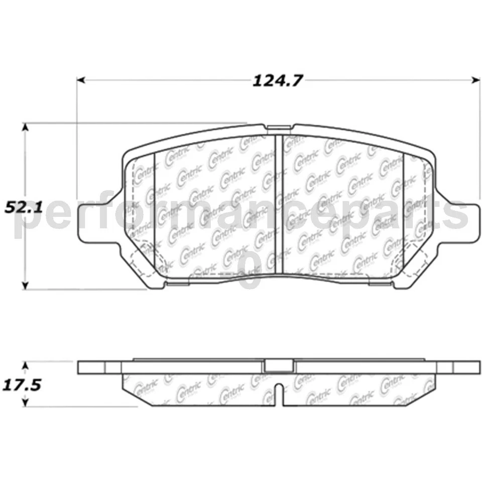 Juego de pastillas de freno de disco delanteras rotor de freno de disco para Chevrolet Cobalt 2005 2006-2008 Foto 2 de 4