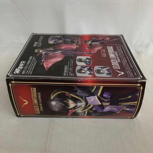 Bandai S.H.Figuarts Code Geass Lelouch Lamperouge Zero R2 Costume Figure Japan - Picture 8 of 9