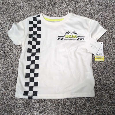 NEW Grayson Mini Kids Malibu Touring White Graphic T-Shirt Size 2T