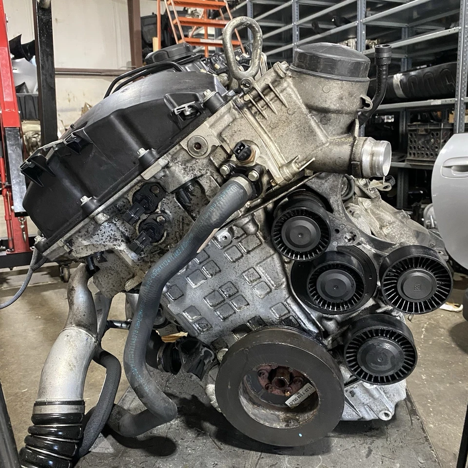 ☑️ 07-13 OEM BMW E82 E88 E92 E93 E90 Long Block 8-Bolt N54 ENGINE MOTOR 117K Foto 2 de 4